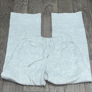 Garage Light Gray Wide Leg Sweatpants